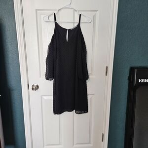 Avia Black Textured Dress